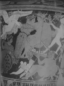 KRATER, CALYX (ATHENIAN, RED-FIGURE)