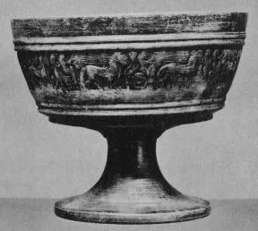 CHALICE (ETRUSCAN, BUCCHERO)