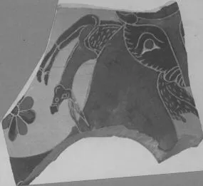 OLPE, FRAGMENT (ATHENIAN, BLACK-FIGURE)