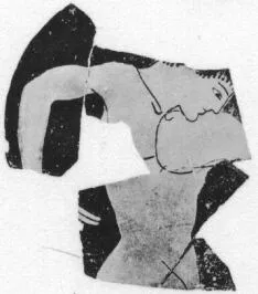 KRATER, COLUMN, FRAGMENT (ATHENIAN, RED-FIGURE)