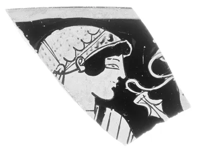 Attic Red-Figure Cup Fragment