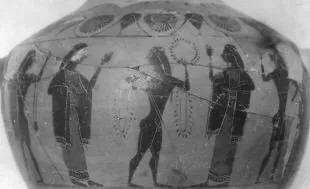 HYDRIA (ATHENIAN, BLACK-FIGURE)
