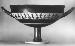 CUP, LITTLE MASTER BAND (ATHENIAN, BLACK-FIGURE)
