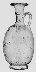 LEKYTHOS, SQUAT (SOUTH ITALIAN, WHITE SLIP WARE)