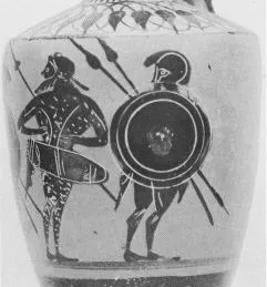 LEKYTHOS (ATHENIAN, BLACK-FIGURE)