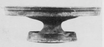 PLATE (ETRUSCAN, BLACK PATTERN)