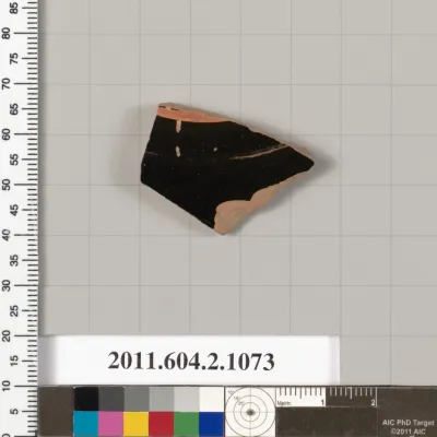 Terracotta fragment of an open shape