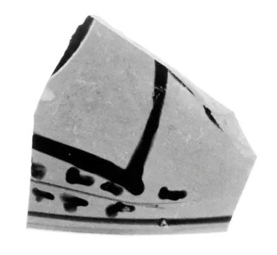 Attic Black-Figure Eye Cup Fragment