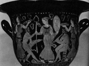 KRATER, BELL (ATHENIAN, RED-FIGURE)