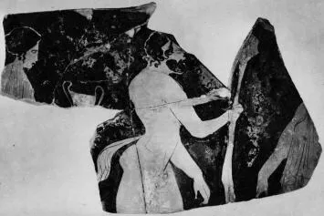 KRATER, BELL, FRAGMENTS (ATHENIAN, RED-FIGURE)