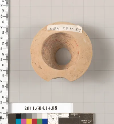 Terracotta fragment of a vase?