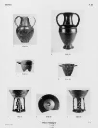 VARIOUS (ETRUSCAN, BLACK GLAZE)