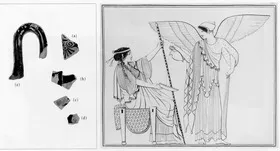 LEKYTHOS, FRAGMENTS (ATHENIAN, RED-FIGURE)