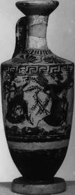 LEKYTHOS (ATHENIAN, BLACK-FIGURE)