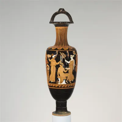 Terracotta bail-amphora (jar)