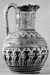 OINOCHOE (ATHENIAN GEOMETRIC, SILHOUETTE)