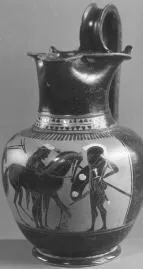 OINOCHOE (ATHENIAN, BLACK-FIGURE)