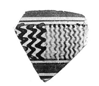 SKYPHOS, FRAGMENT (CORINTHIAN GEOMETRIC)