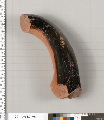 Terracotta fragment of a calyx-krater (bowl for mixing wine and water)