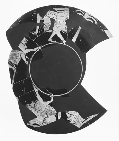 Attic Red-Figure Cup Fragment