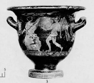 KRATER, BELL (SOUTH ITALIAN, APULIAN, RED-FIGURE)