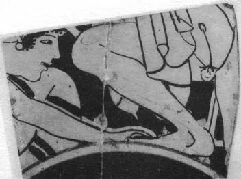 CUP, FRAGMENT (ATHENIAN, RED-FIGURE)