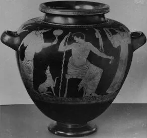 STAMNOS (ATHENIAN, RED-FIGURE)
