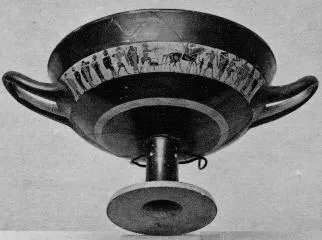 CUP, LITTLE MASTER BAND (ATHENIAN, BLACK-FIGURE)