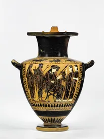 HYDRIA (ATHENIAN, BLACK-FIGURE)