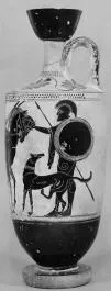 LEKYTHOS (ATHENIAN, BLACK-FIGURE)