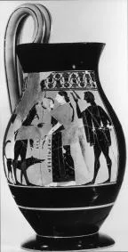 OLPE, FRAGMENTS (ATHENIAN, BLACK-FIGURE)