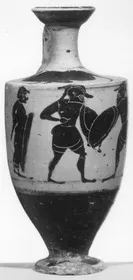 LEKYTHOS (ATHENIAN, BLACK-FIGURE)