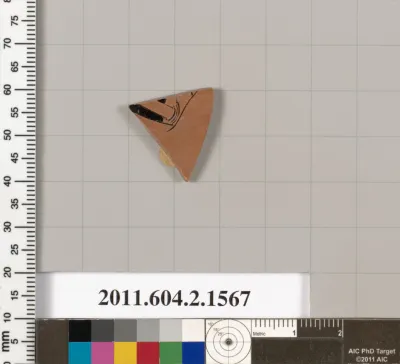 Terracotta fragment of a skyphos (deep drinking cup)