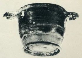 SKYPHOS (CORINTHIAN, BLACK GLAZE)