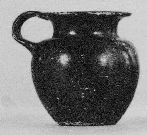 OINOCHOE (ATHENIAN, BLACK GLAZE)