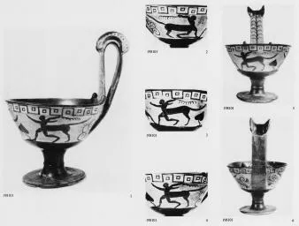 KYATHOS (ETRUSCAN, BLACK-FIGURE)