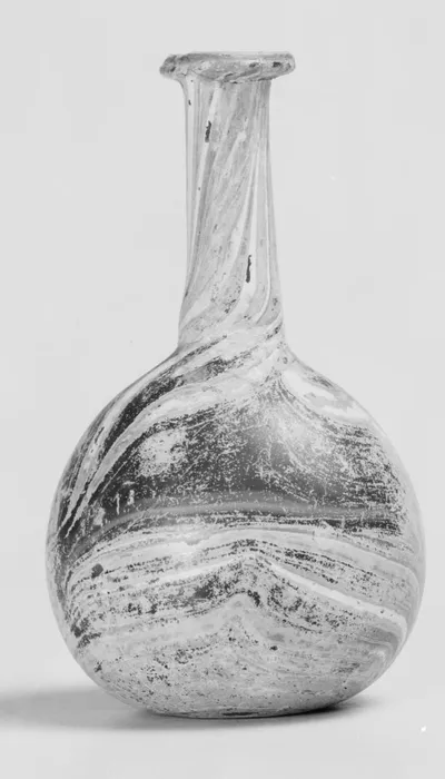 Birnenförmige Flasche