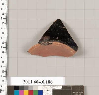 Terracotta fragment of a squat lekythos (oil flask)?