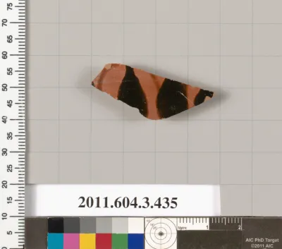 Terracotta fragment of a neck-amphora (jar)