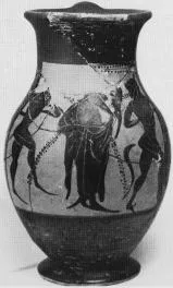 OLPE (ATHENIAN, BLACK-FIGURE)