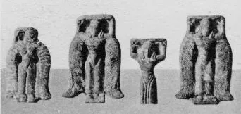 FIGURE VASE (ETRUSCAN)