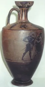 LEKYTHOS (ATHENIAN, BLACK-FIGURE)