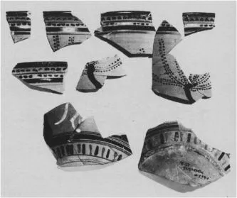 SKYPHOS, FRAGMENTS (ATHENIAN, BLACK-FIGURE)