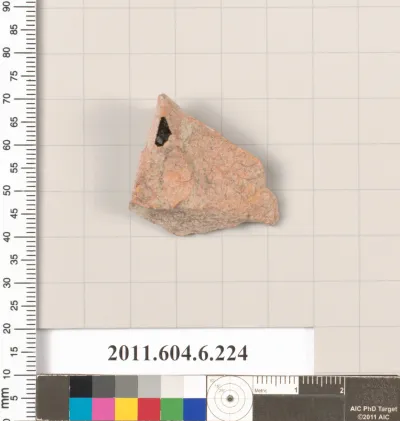 Terracotta fragment of an open shape