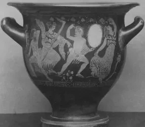 KRATER, BELL (ATHENIAN, RED-FIGURE)