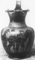 OINOCHOE (ATHENIAN, BLACK-FIGURE)