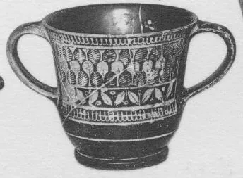 KANTHAROS (SOUTH ITALIAN, GNATHIAN, RED-FIGURE)