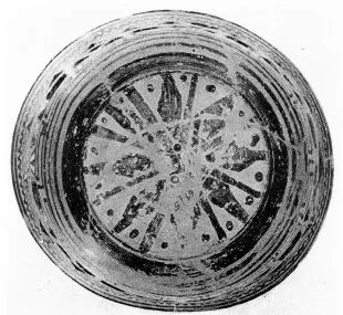 PYXIS LID (ATHENIAN GEOMETRIC)