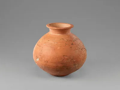 Small Handleless Jar