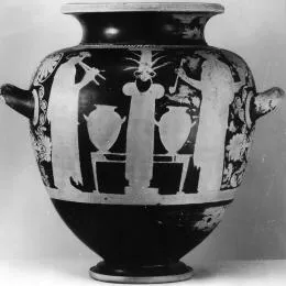 STAMNOS (ATHENIAN, RED-FIGURE)